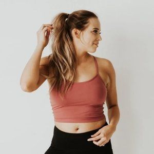 Senita Ava Crop Top - Marsala